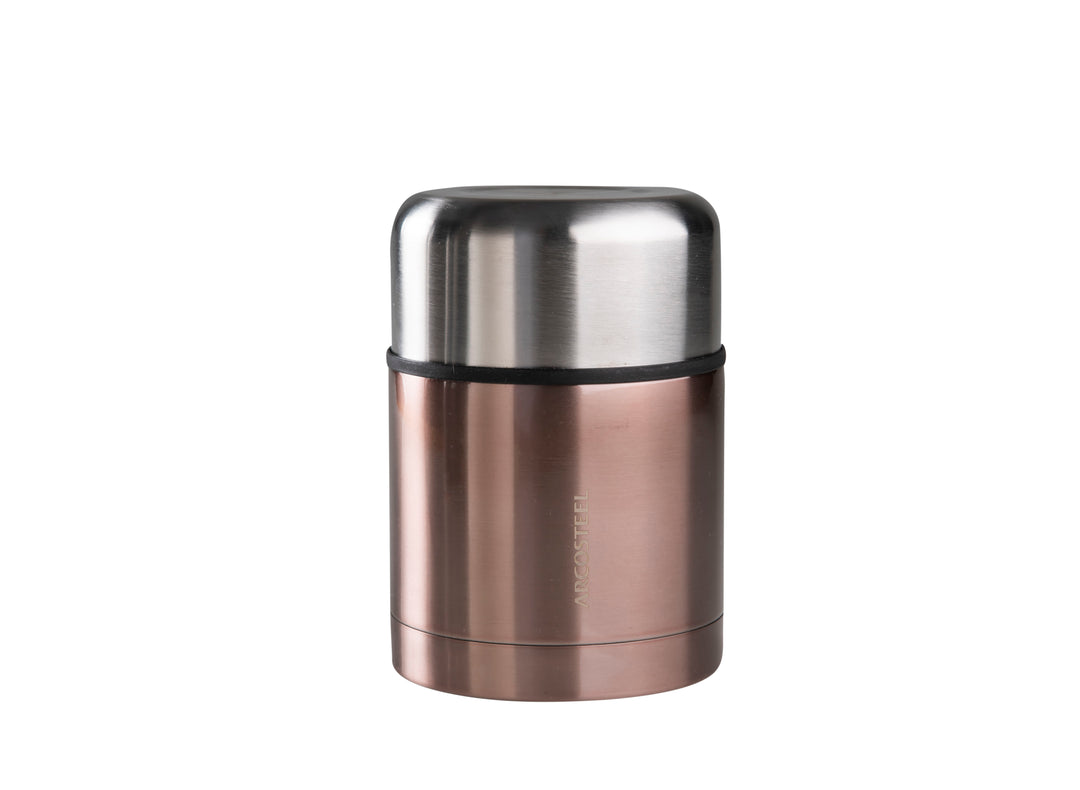 תרמוס לאוכל 450 מ"ל נירוסטה בצבע ברונזה ARCOSTEEL