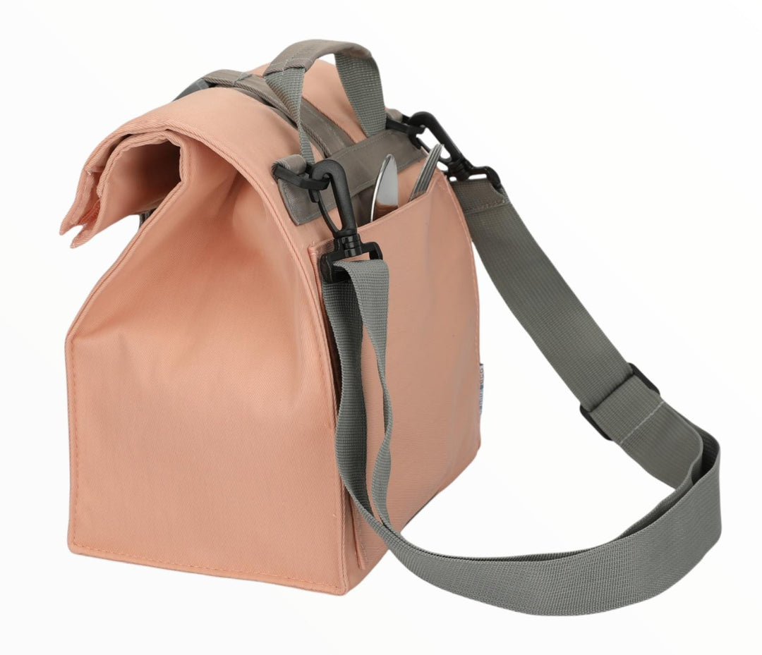 תיק אוכל ורד lunch bag camino eco